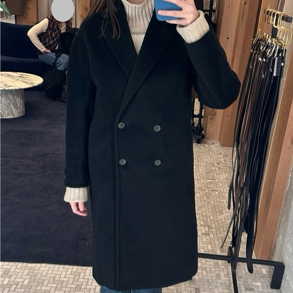 Brand New Aritzia Slouch Coat in (Re)Camel Wool - Picture 4 of 11